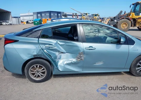 2019 Toyota Prius Le from USA, damaged, VIN JTDL9RFU2K3007566